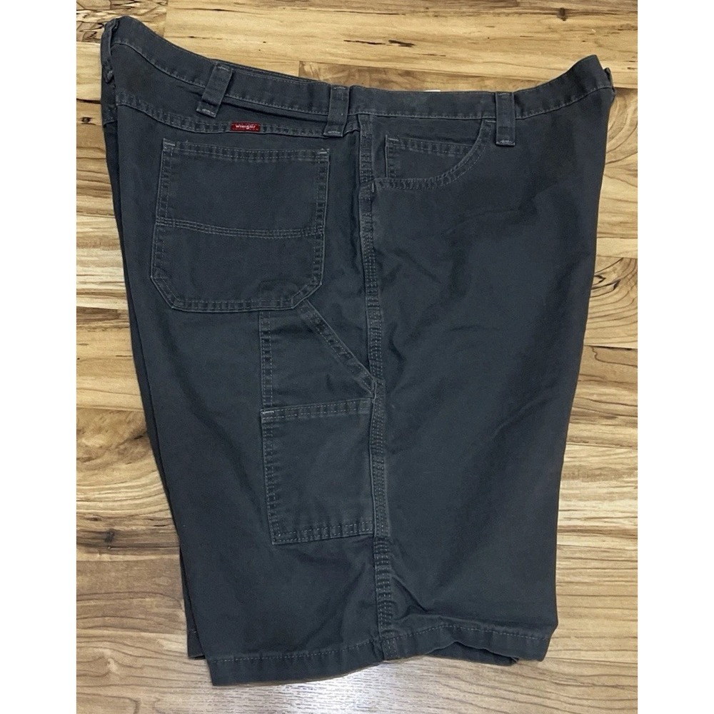 Wrangler‎ Carpenter Shorts Grey Mens Size 42 Regular Fit Workwear Utility - Picture 2 of 9